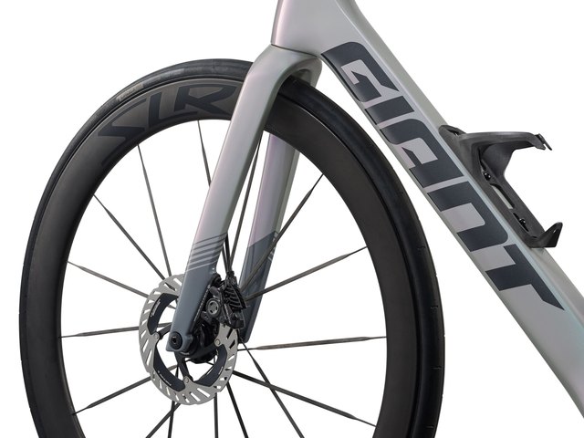Propel Advanced Pro-DA Advanced SL-grade Composite Fork, manufacturer fork crown legs axle and disc mount detail