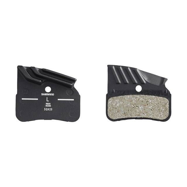 Shimano BP-N03A-RF Resin Disc Brake Pad with Fin product image.