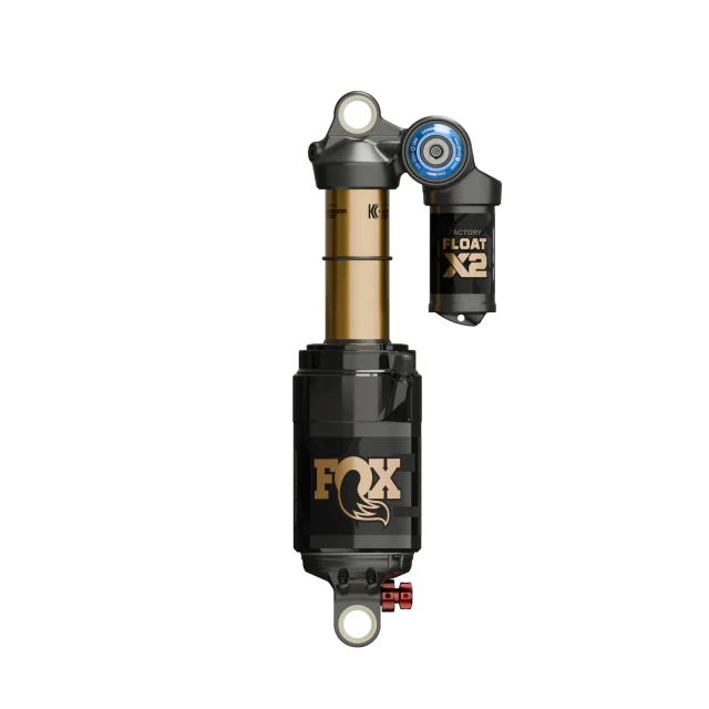 Fox FLOAT X2 Factory 250 x 75 mm Shock. Manufacturer reference photo; color and size may vary.