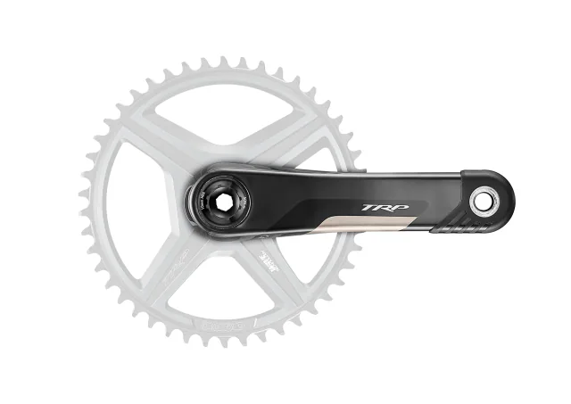 TRP TRP VISTAR Gravel Carbon Crankset, 30 mm Spindle. Manufacturer reference photo; color and size may vary.