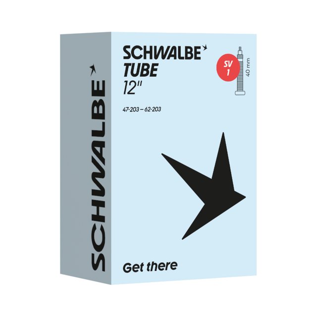 Schwalbe Tube 1 Bicycle Inner Tube, article 10462033, SV1,40mm