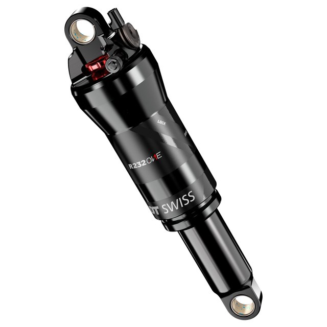 DT Swiss R 232 ONE 190 × 45 mm Rear Shock. Manufacturer reference photo; color and size may vary.