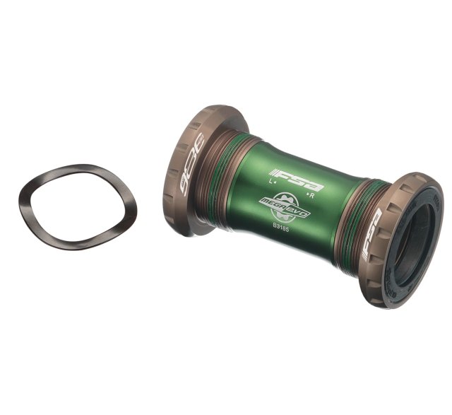 FSA MegaEvo BB386EVO to BSA Bottom Bracket. Manufacturer reference photo; color and size may vary.
