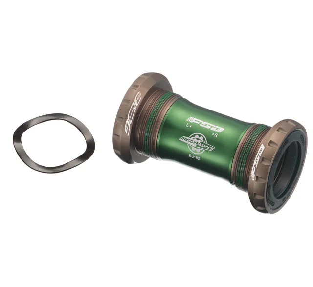 FSA MegaEvo BB386EVO to BSA Bottom Bracket. Manufacturer reference photo; color and size may vary.