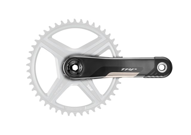 TRP TRP VISTAR Gravel Carbon Crankset, 30 mm Spindle. Manufacturer reference photo; color and size may vary.