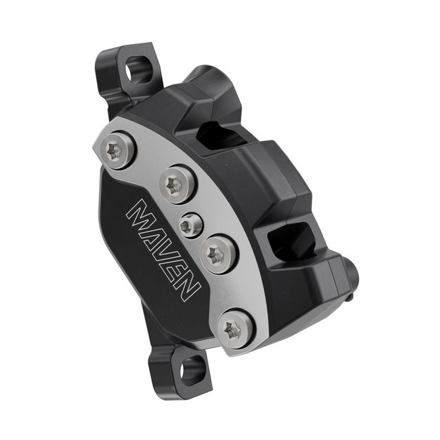 SRAM Maven Ultimate Hydraulic Disc Brake Caliper. Manufacturer reference photo; color and size may vary.