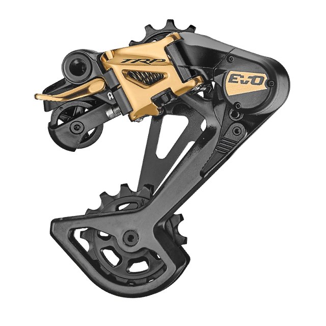 TRP TRP EVO 12 12-speed Rear Derailleur. Manufacturer reference photo; color and size may vary.