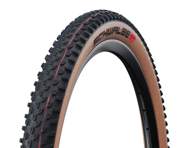 Schwalbe Racing Ray Bicycle Tire. Manufacturer reference photo; color and size may vary.