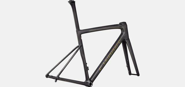 Specialized S-Works Tarmac SL8 Ready to Paint frameset, rear three-quarter studio view