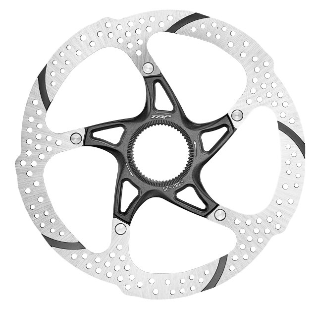 TRP TRP TR25 180 mm 1.8 mm Center Lock Brake Rotor. Manufacturer reference photo; color and size may vary.