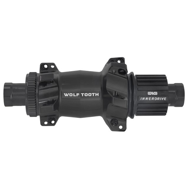 Wolf Tooth Components Road / Gravel Rear Hub - Straight Pull Centerlock. Manufacturer reference photo; color and size may vary.