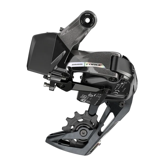 SRAM Force XPLR AXS Rear Derailleur. Manufacturer reference photo; color and size may vary.