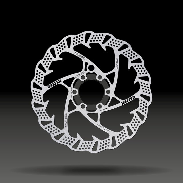 Galfer Disc Shark Fixed Brake Rotor DB027WCL. Manufacturer reference photo; color and size may vary.