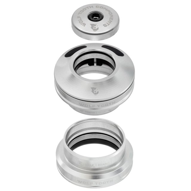 Wolf Tooth Components Wolf Tooth Premium EC44 Aero Headset for Semi-Internal Routing. Manufacturer reference photo; color and size may vary.