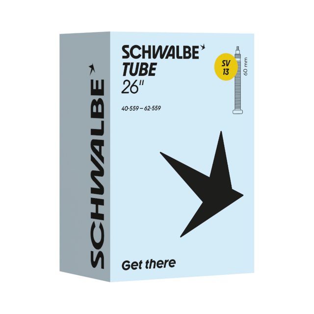 Schwalbe Tube 13 Bicycle Inner Tube, article 10463123, SV13,60mm