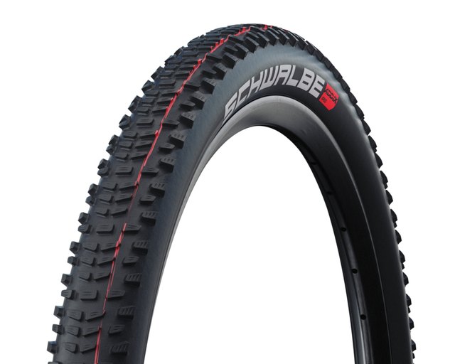 Schwalbe Racing Ralph Bicycle Tire. Manufacturer reference photo; color and size may vary.