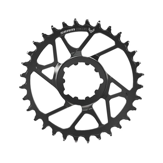 SRAM Eagle Transmission Direct Mount Chainring. Manufacturer reference photo; color and size may vary.