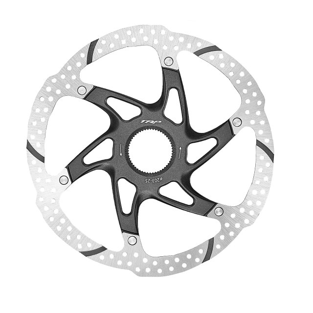 TRP TRP TR25 203 mm 1.8 mm Center Lock Brake Rotor. Manufacturer reference photo; color and size may vary.
