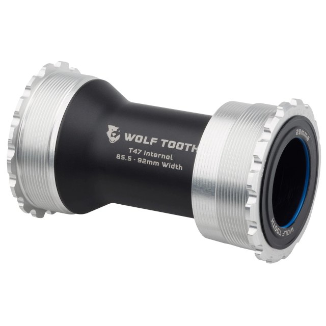 Wolf Tooth Components T47 Internal Bottom Bracket. Manufacturer reference photo; color and size may vary.