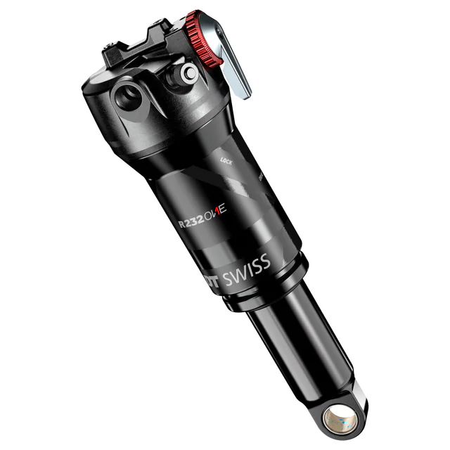 DT Swiss DT Swiss R 232 ONE 185 × 50 mm Lever Rear Shock. Manufacturer reference photo; color and size may vary.