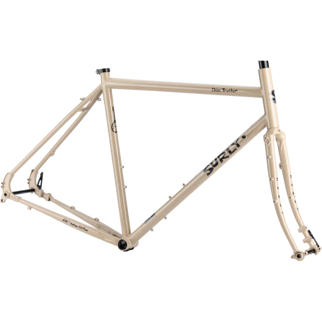 Surly Disc Trucker 700c Frameset. Manufacturer reference photo; color and size may vary.