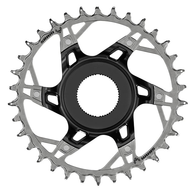 SRAM XX Eagle Transmission Direct Mount E-MTB Chainring for Steps. Manufacturer reference photo; color and size may vary.