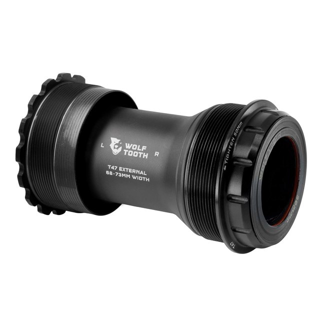 Wolf Tooth Components T47 Asymmetric Bottom Bracket product image.
