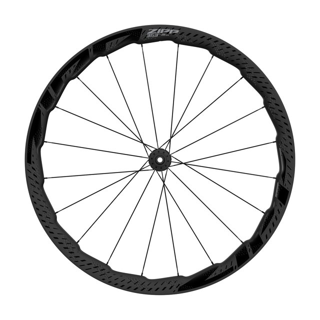 Zipp 353 NSW Tubeless Disc-brake Wheelset. Manufacturer reference photo; color and size may vary.