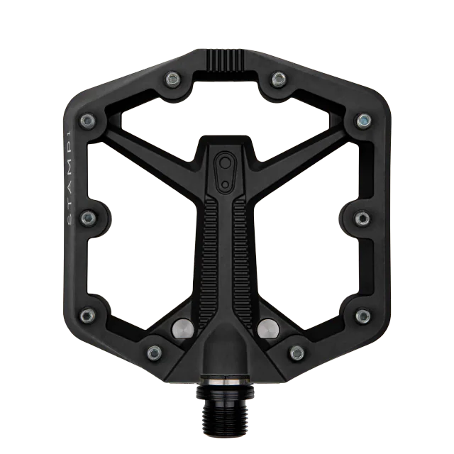Crankbrothers Stamp 1 Gen 2 Small Composite Flat Pedal. Manufacturer reference photo; color and size may vary.