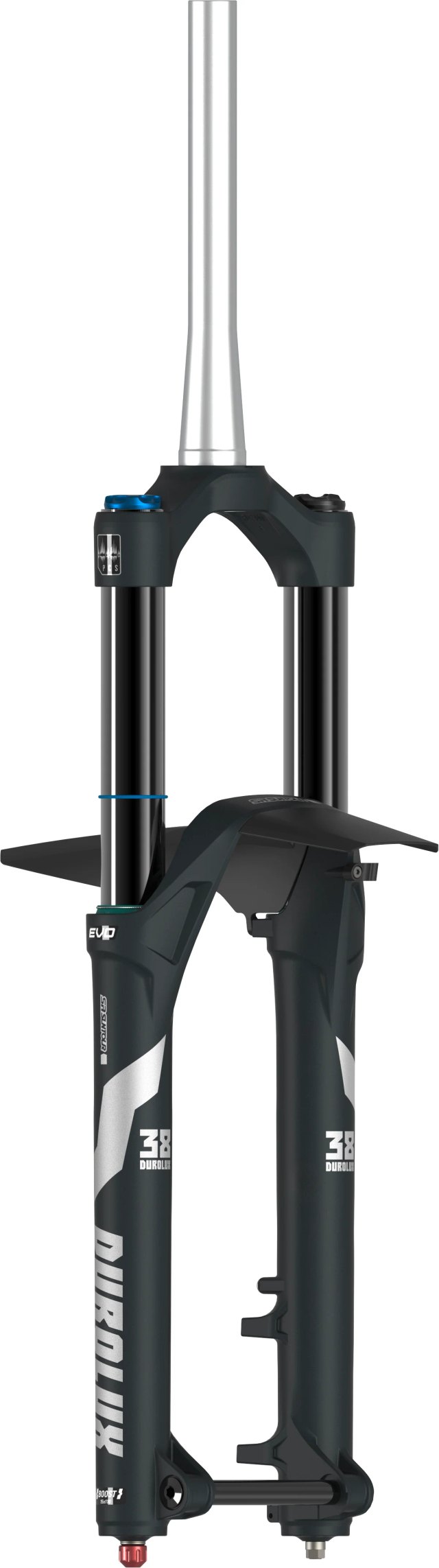 SR Suntour SR Suntour DUROLUX38X Boost Suspension Fork. Manufacturer reference photo; color and size may vary.