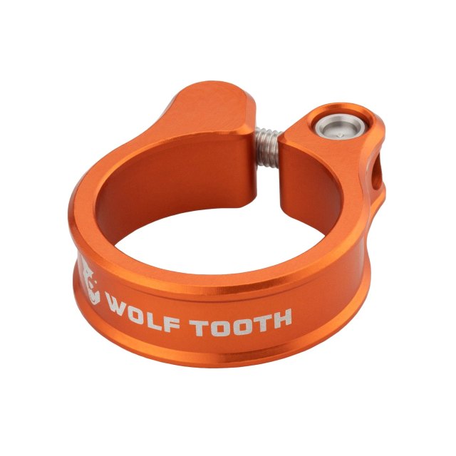 Wolf Tooth Components Seatpost Clamp. Manufacturer reference photo; color and size may vary.