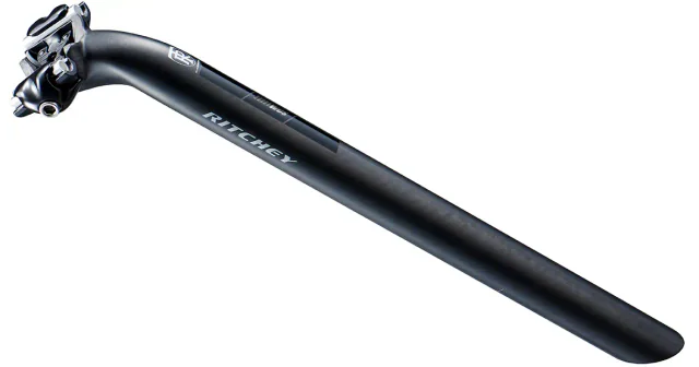 Ritchey WCS Carbon 1-Bolt 27.2 x 350 mm Seatpost. Manufacturer reference photo; color and size may vary.