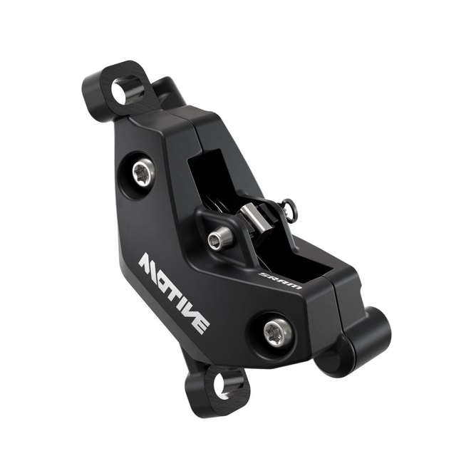 SRAM Motive Bronze Hydraulic Disc Brake Caliper. Manufacturer reference photo; color and size may vary.
