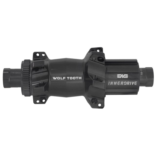 Wolf Tooth Components Road / Gravel Rear Hub - Straight Pull Centerlock. Manufacturer reference photo; color and size may vary.
