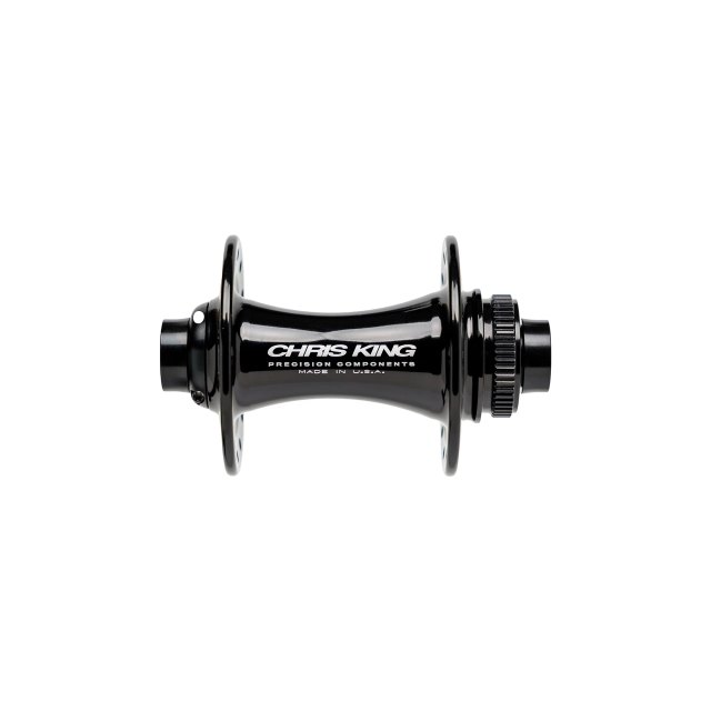 Chris King Boost Centerlock Front Hub. Manufacturer reference photo; color and size may vary.
