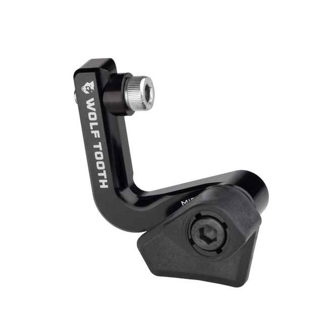 Wolf Tooth Components LoneWolf Aero Chainguide Braze-On Mount. Manufacturer reference photo; color and size may vary.