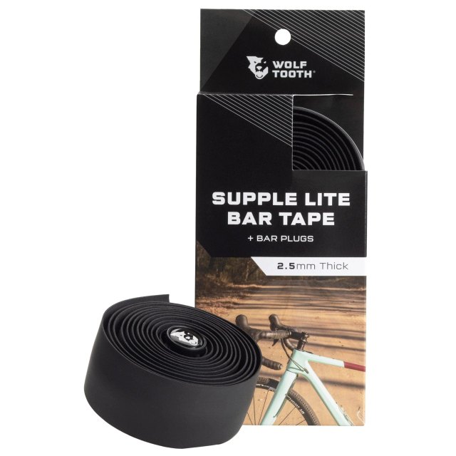 Wolf Tooth Components Supple Lite Bar Tape. Manufacturer reference photo; color and size may vary.