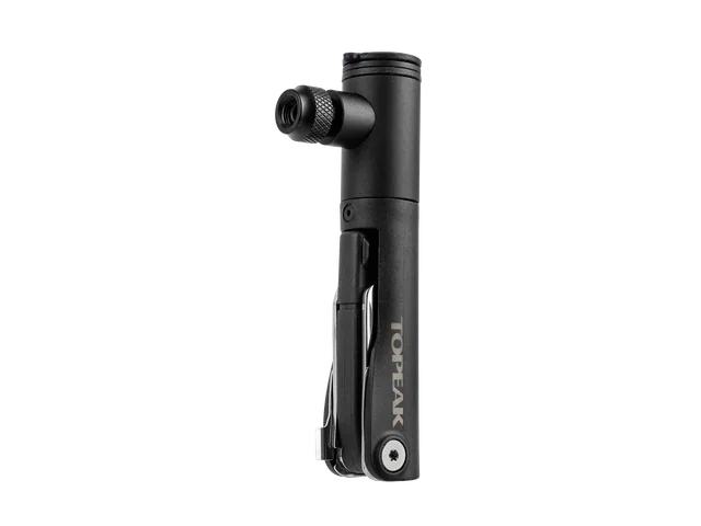 Topeak TUBI miniX Tubeless Repair and CO2 Inflator Kit. Manufacturer reference photo; color and size may vary.