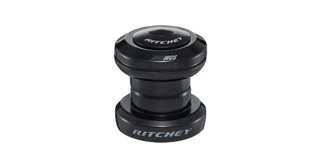 Ritchey WCS External Cup EC34/28.6-30 1-1/8 in Headset. Manufacturer reference photo; color and size may vary.