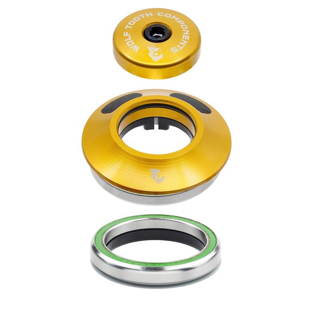 Wolf Tooth Components Wolf Tooth Premium IS52 Aero Headset for Semi-Internal Routing product image.