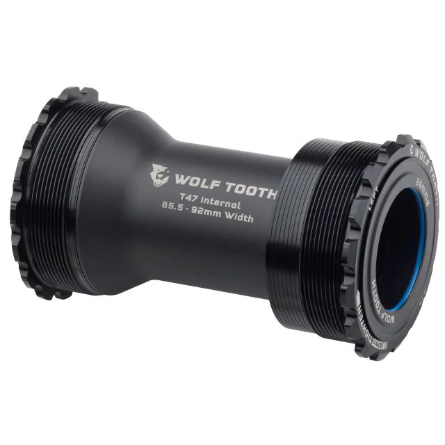 Wolf Tooth Components T47 Internal Bottom Bracket. Manufacturer reference photo; color and size may vary.