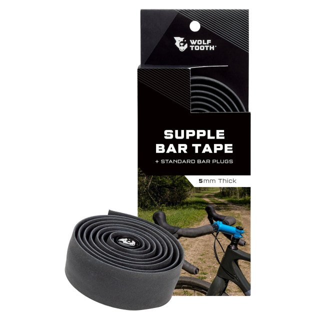 Wolf Tooth Components Supple Bar Tape. Manufacturer reference photo; color and size may vary.