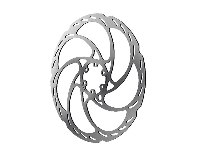 MAGURA MAGURA MDR-S 2.0 203 mm 6-Bolt Disc Rotor. Manufacturer reference photo; color and size may vary.