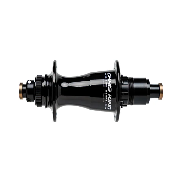 Chris King Superboost Centerlock Rear Hub. Manufacturer reference photo; color and size may vary.