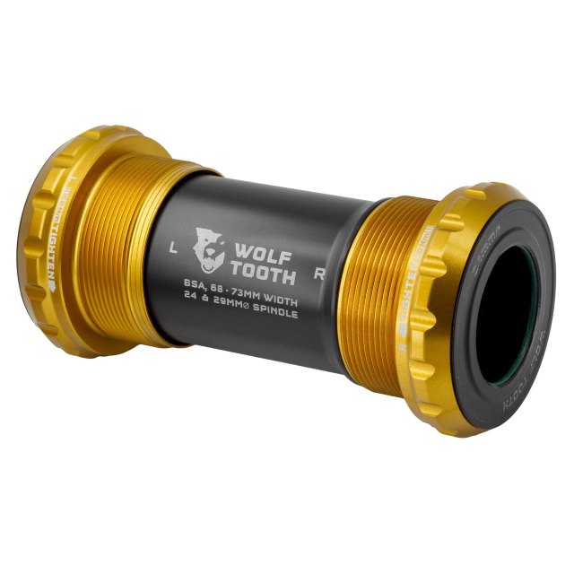 Wolf Tooth Components BSA Bottom Bracket. Manufacturer reference photo; color and size may vary.