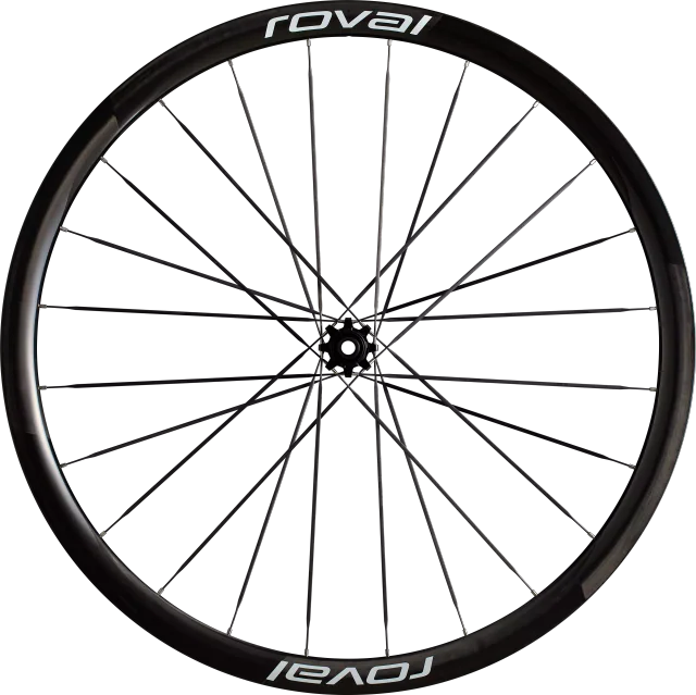 Roval Alpinist CLX III 700c rear wheel, manufacturer non-drive-side view