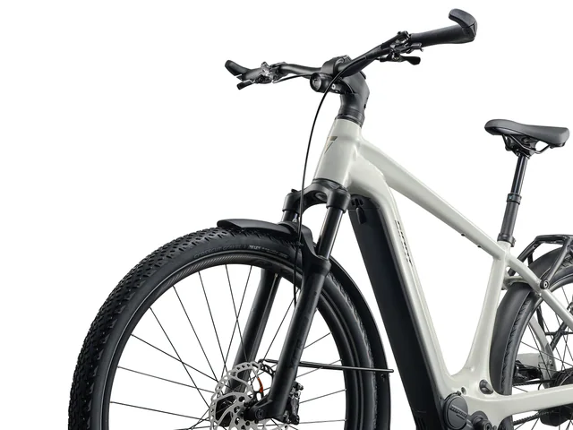 Crosscut Gravel 1, manufacturer front tire installed partial bicycle detail