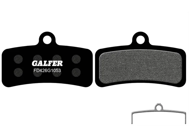 Galfer Shimano Saint / Zee / TRP Quadiem FD426 G1455 Road Brake Pads. Manufacturer reference photo; color and size may vary.