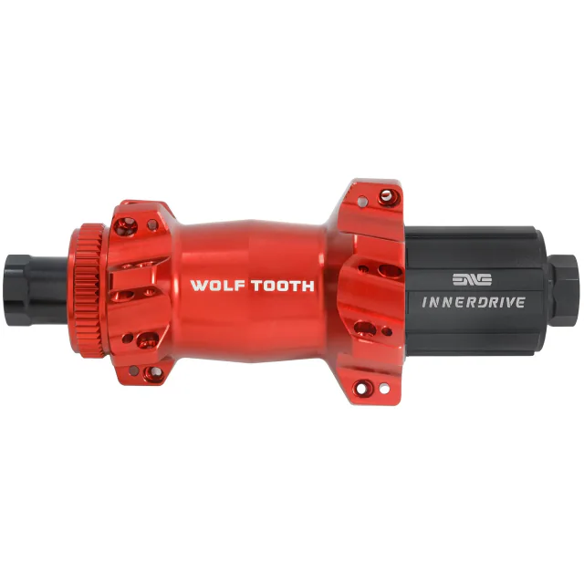 Wolf Tooth Components Mountain Rear Hub - Straight Pull Centerlock Boost. Manufacturer reference photo; color and size may vary.