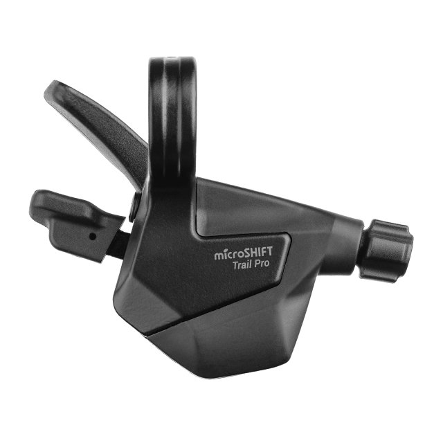 microSHIFT ADVENT X Trail Trigger Pro Shifter. Manufacturer reference photo; color and size may vary.
